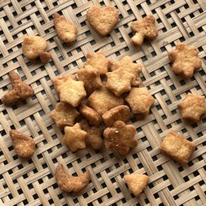 assorted fun shape cookies | coconut crunch delight